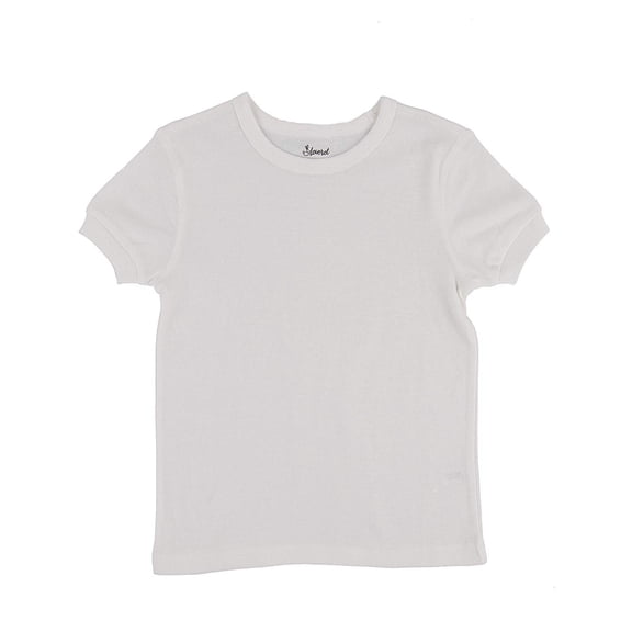 Leveret Short Sleeve Top Boys Girls Kids T-Shirt 100% Cotton (Brown,Size 2 Years)