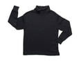 thumbnail image 1 of Leveret Solid Turtleneck 100% Cotton (14 Years, Black), 1 of 3