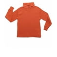 thumbnail image 1 of Leveret Solid Turtleneck 100% Cotton (3 Toddler, Orange), 1 of 3