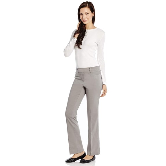 Leveret Women's Stretchable "Slight Boot Cut Comfort Pant"Pull On