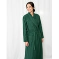 thumbnail image 1 of Leveret Womens Flannel Robe Green XL, 1 of 1