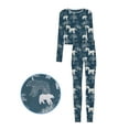 thumbnail image 1 of Leveret Womens Two Piece Bamboo Pajamas Polar Bear Small, 1 of 1