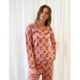 thumbnail image 1 of Leveret Womens Two Piece Cotton Pajamas Koala Pink XS, 1 of 1