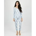 thumbnail image 1 of Leveret Womens Two Piece Cotton Pajamas Penguin M, 1 of 10