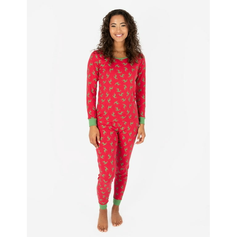 Moose & Reindeer Cotton Pajamas – Leveret Clothing