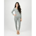thumbnail image 1 of Leveret Womens Two Piece Cotton Pajamas Solid Light Grey L, 1 of 1