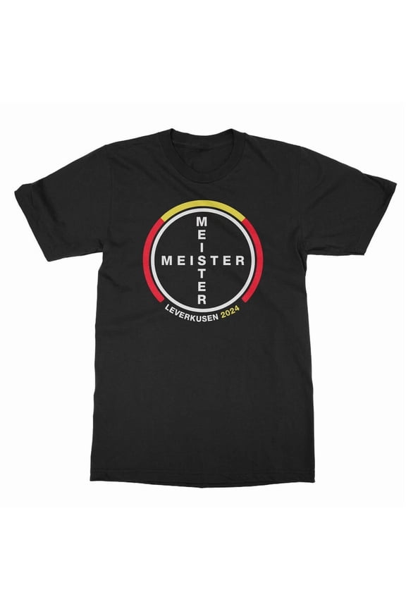Leverkusen 2024 Meister For German Soccer Champions And Fans Gift New H26983 T-Shirt, for Men and Women, Up to Size 5XL