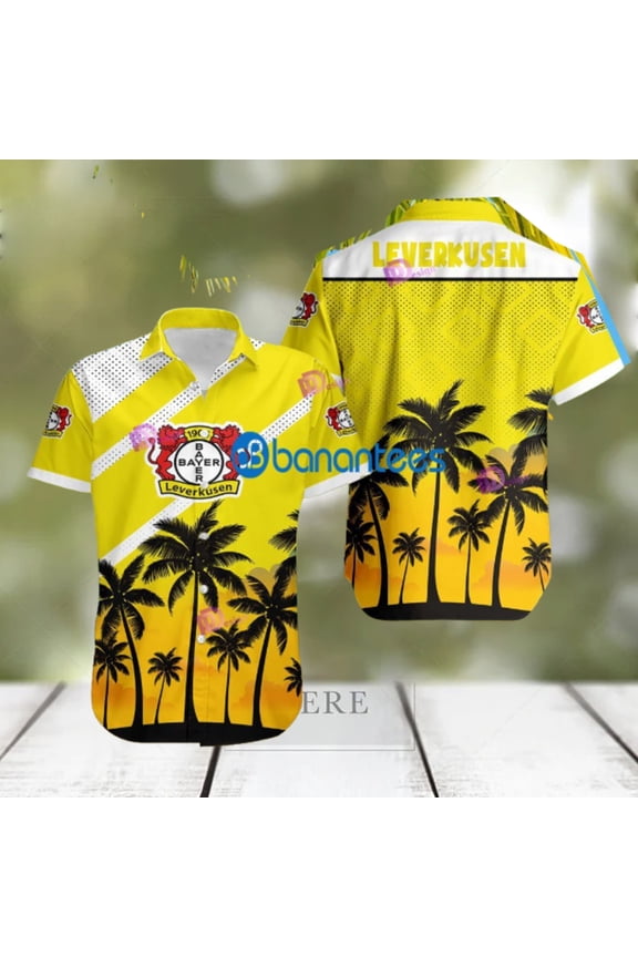 Leverkusen FC 3D Printing Coconut Beach Hawaiian Shirt