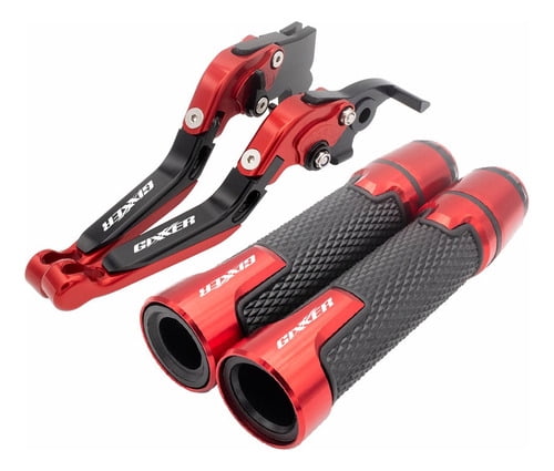 Applies to Levers and grips for Suzuki Gixxer 150 250 Sf - red black