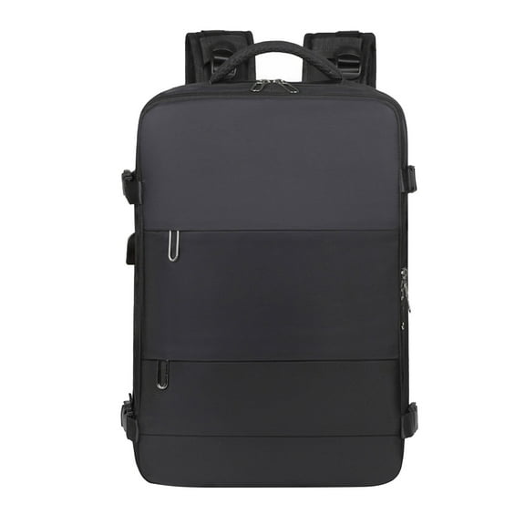 Levette Bag, Levettevac Backpack, Vacuum Backpack Travel, Waterproof Large Capacity with Separate Compartment (Black)