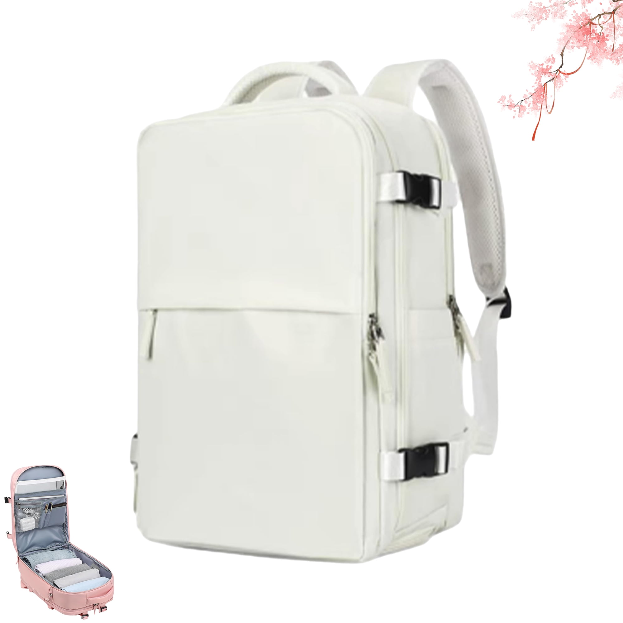 vakt bagO ホワイト Levettevac Backpack, Levette Bag, Levettevac Travel Backpack