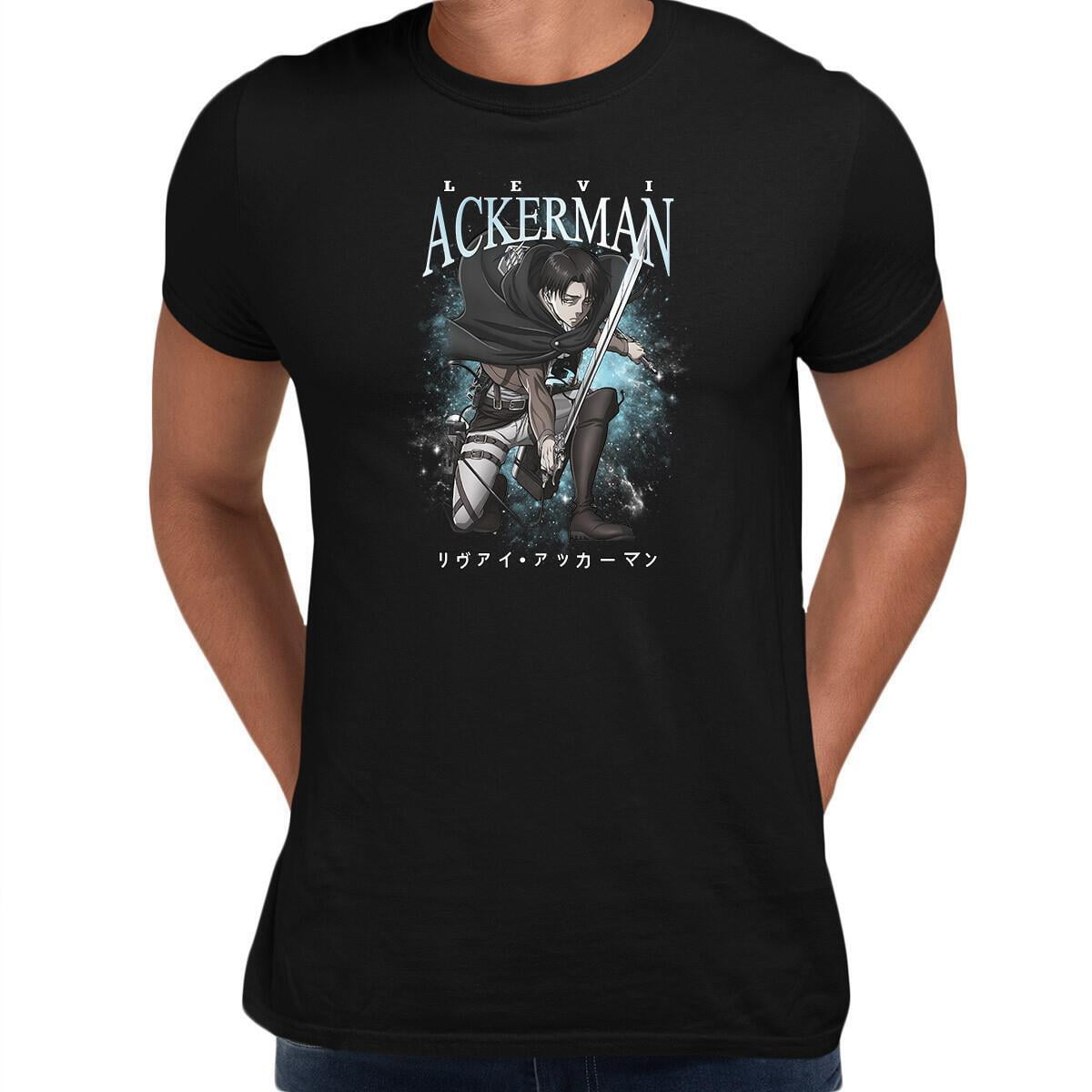 Levi Ackerman Manga AOT Attack On Titan Japan Manga Adult Tees Gift