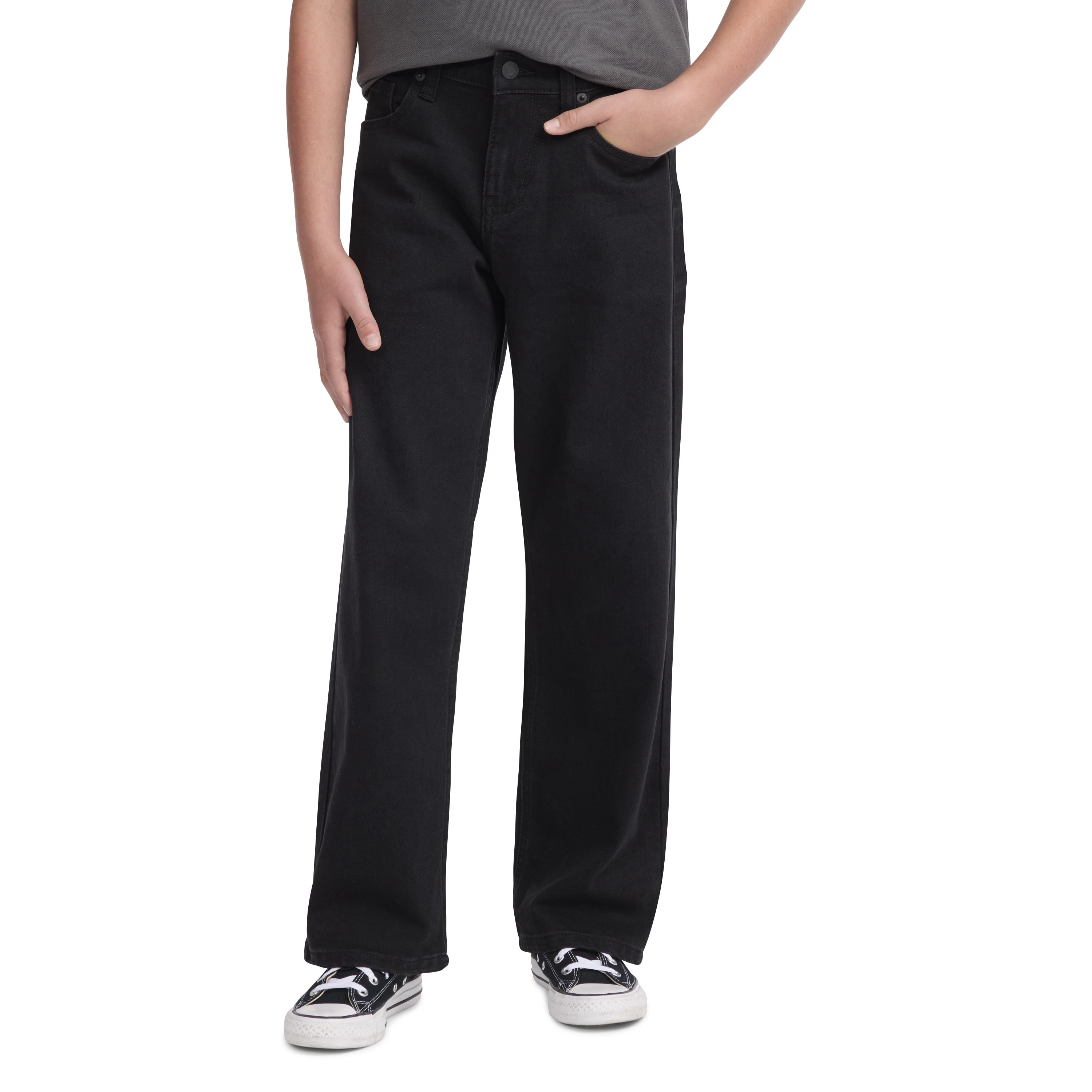 Levi Boys Loose Straight Fit Denim Jeans, Sizes 8-20