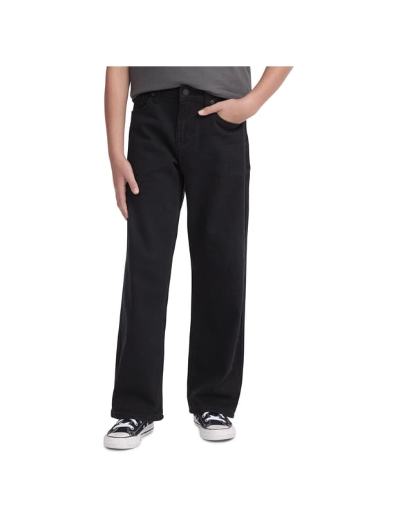 Levi Boys Loose Straight Fit Denim Jeans, Sizes 8-20