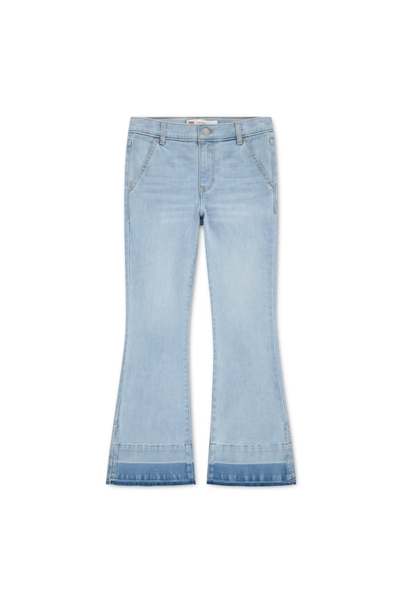 Levi Girls 726 Flare Denim Jean with Released Hem, Sizes 4-6X