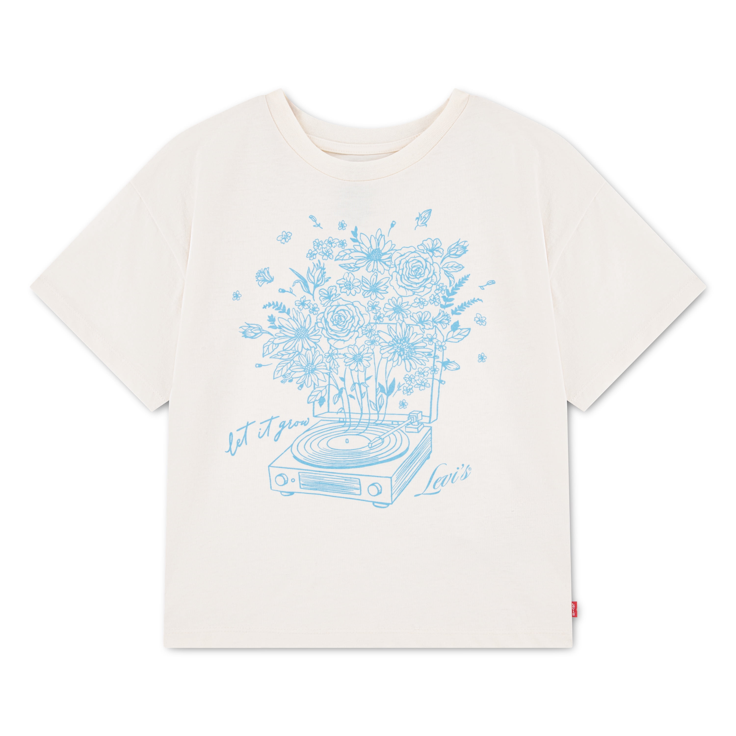 Levi Girls Oversized Graphic Short Sleeve Tee, Sizes 4-16