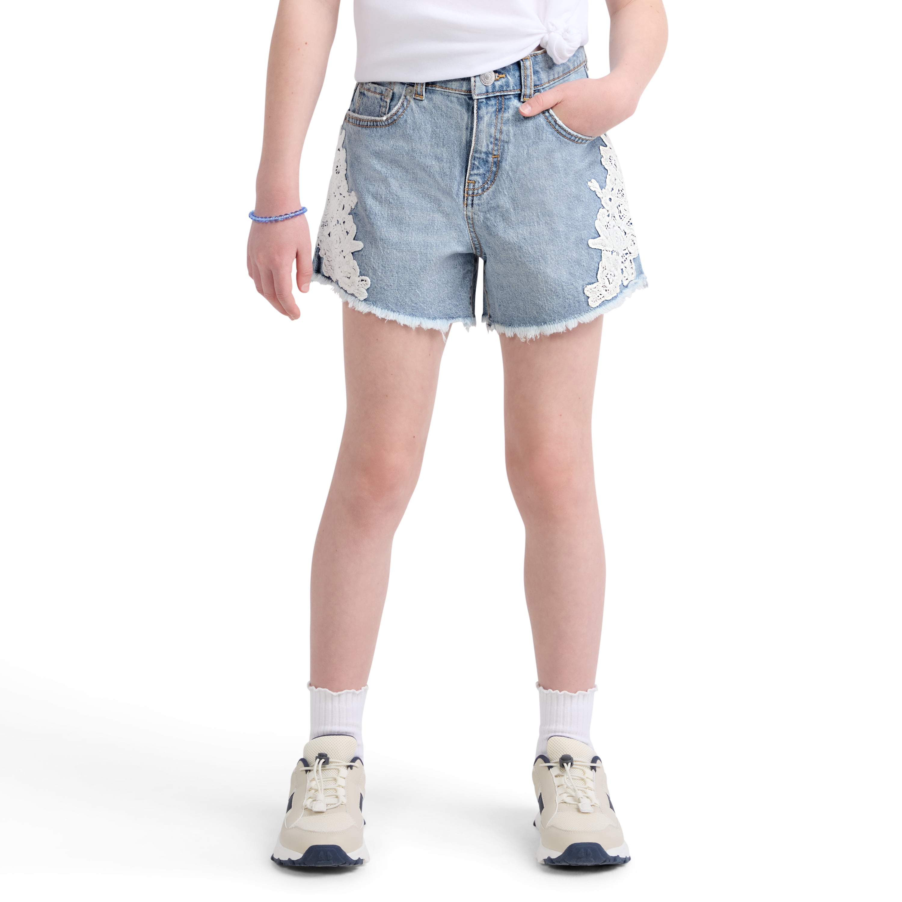 Levi Girls Printed A-Line Shorts, Sizes 4-16