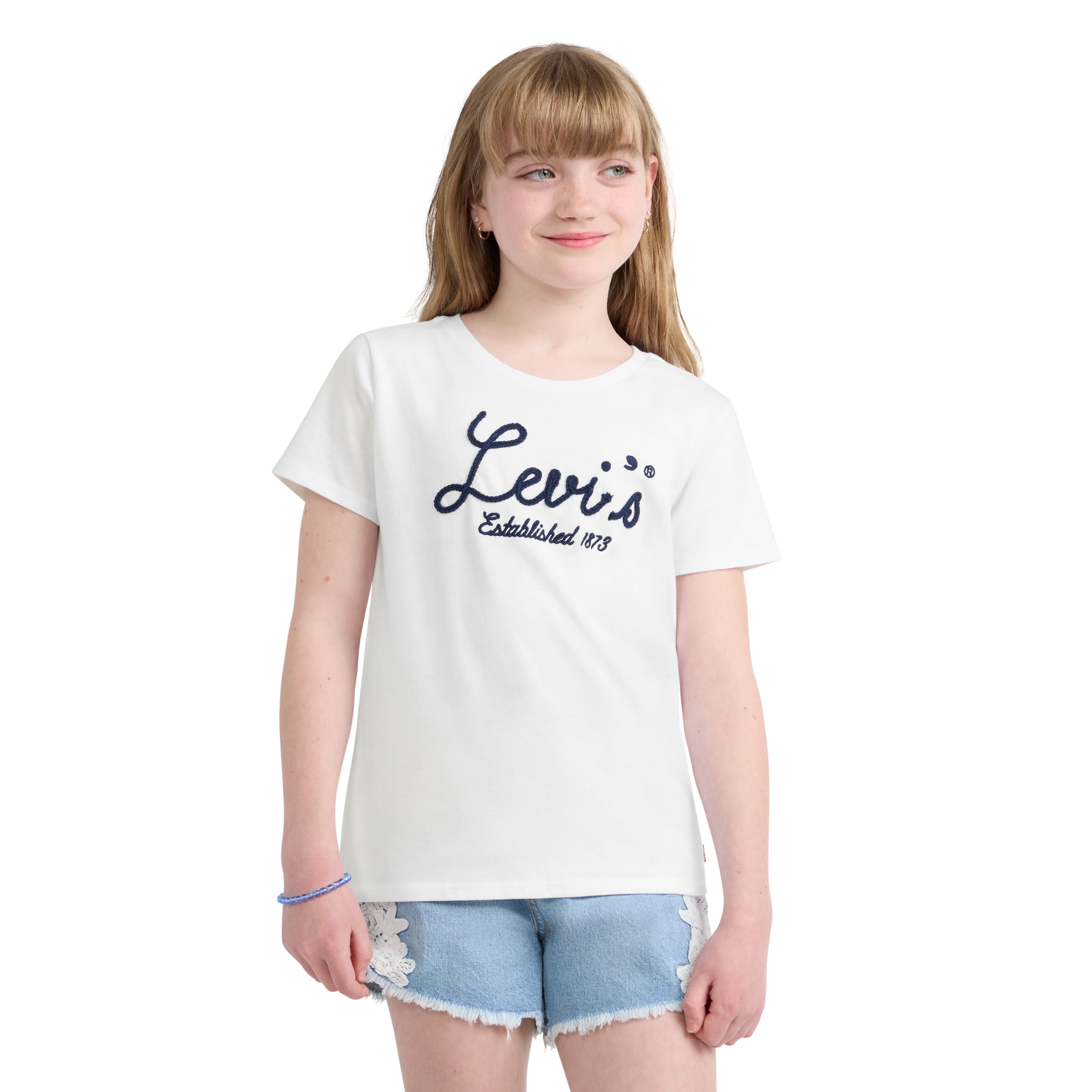 Levi's Girls Graphic Script T-Shirt, Sizes 7-16