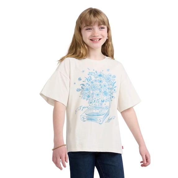 Levi Girls Vintage Sport Oversized Short Sleeve Tee, Sizes 7-16