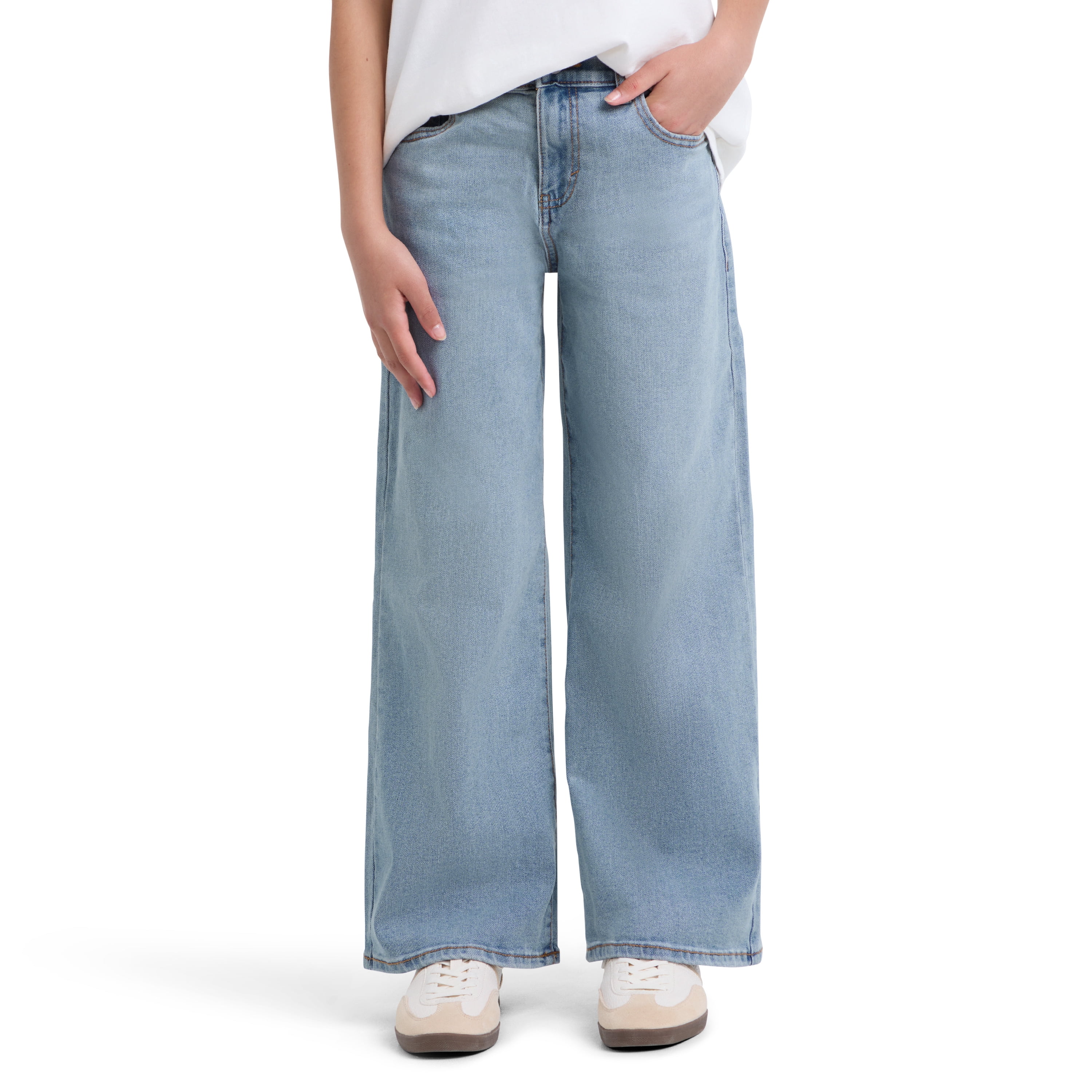 Levi Girls Wide Leg Denim Jean, Sizes 7-16