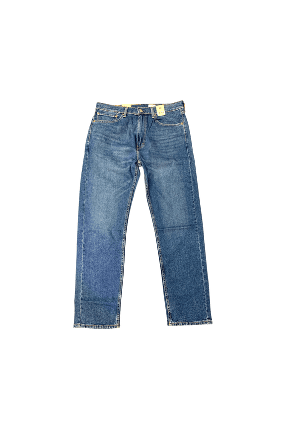 Levi Men's 505 Regular Fit Straight Leg Stretch Jeans (Medium Wash, 34x30)