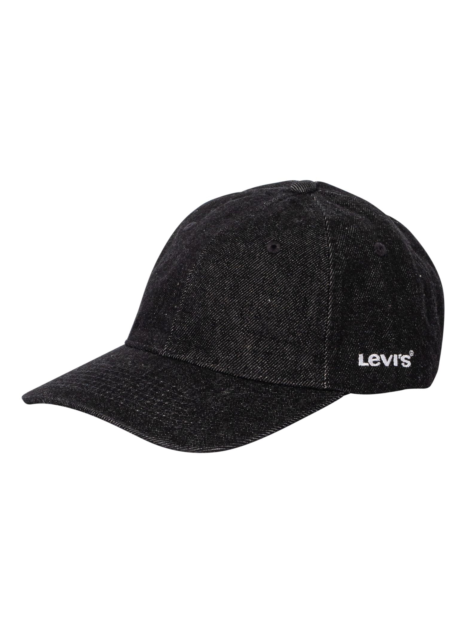 Levi Mens Adjustable Curve Denim Cap ~ Essential Regular  display picture 2