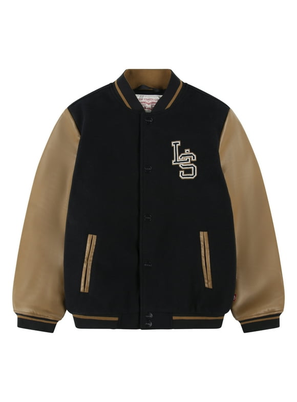 Boys Chenille Patch Varsity Jacket, Sizes 8-20