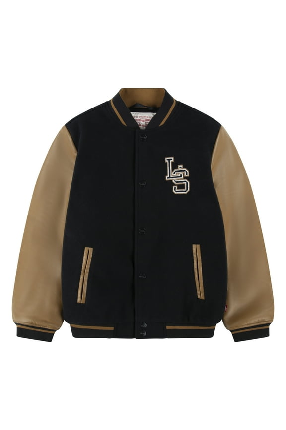 Boys Chenille Patch Varsity Jacket, Sizes 8-20
