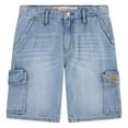 thumbnail image 1 of Levi's Boys Denim Cargo Shorts, Sizes 4-20, 1 of 5