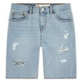 thumbnail image 1 of Levi's Boys Destructed Slim Denim Shorts, Sizes 4-20, 1 of 4