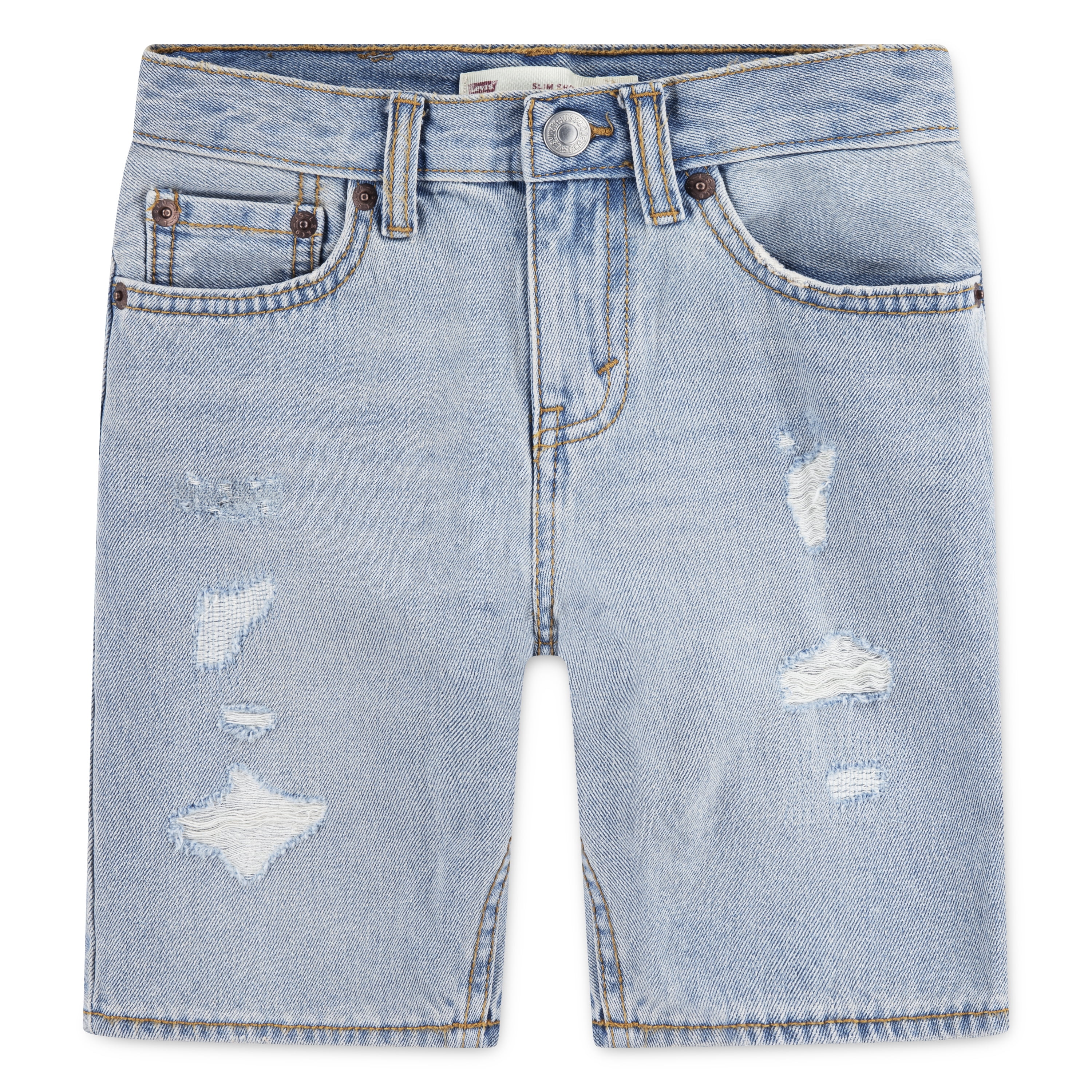 Levi's Boys Destructed Slim Denim Shorts, Sizes 4-20