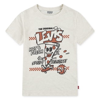 Camiseta Levi's Niños 2-8 Años | Manga Corta | Estampado Gráfico | Algodón | Ajuste Regular