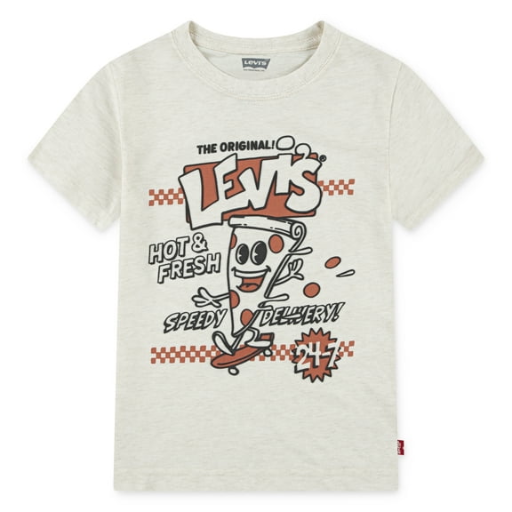 Levi's Little and Big Boys Graphic Tee with Short Sleeves, Sizes 4-20