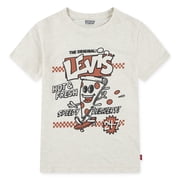Levis Little and Big Boys Graphic Tee with Short Sleeves, Sizes 4-20