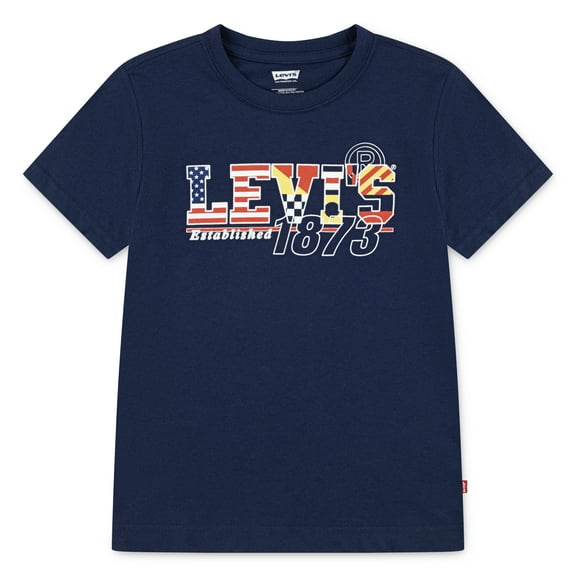 Levi's Little and Big Boys Graphic Tee with Short Sleeves, Sizes 4-20