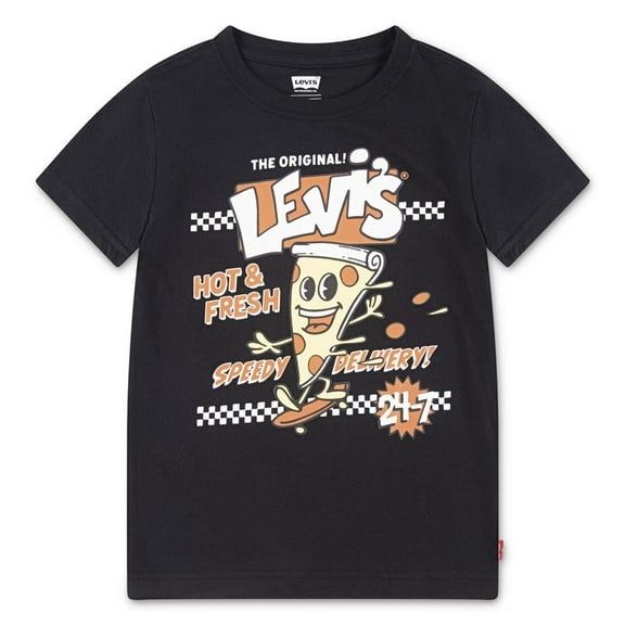 Levi's Little and Big Boys Graphic Tee with Short Sleeves, Sizes 4-20