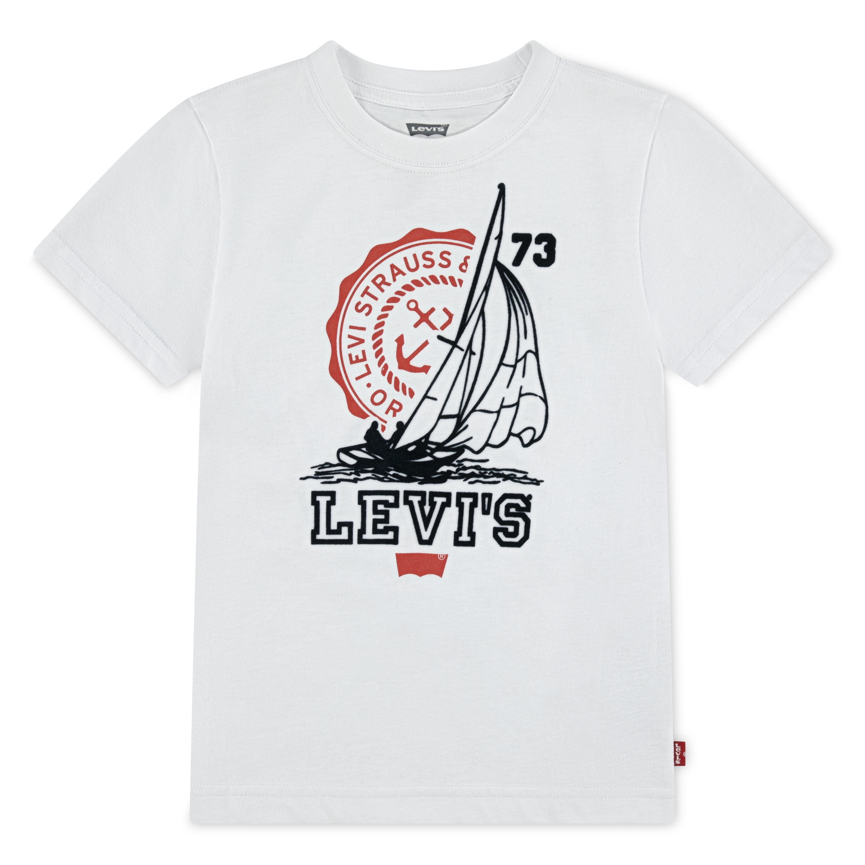 Levi's Little and Big Boys Graphic Tee with Short Sleeves, Sizes 4-20