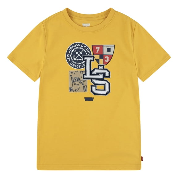 Levi's Little and Big Boys Graphic Tee with Short Sleeves, Sizes 4-20