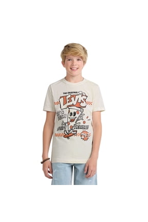 Little and Big Boys Graphic Tee with Short Sleeves, Sizes 4-20