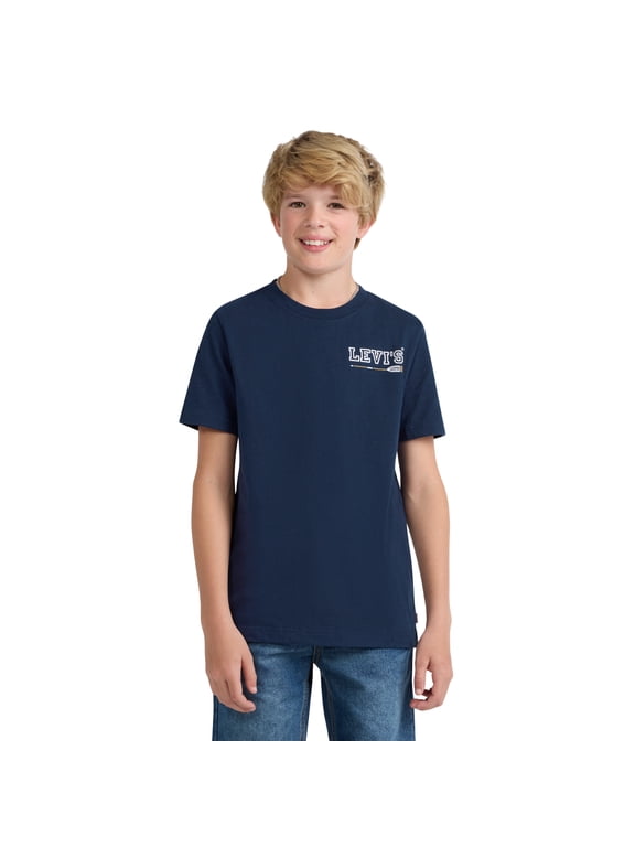 Little and Big Boys Graphic Tee with Short Sleeves, Sizes 4-20