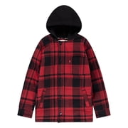 Boys Hooded Shacket, Sizes 8-20