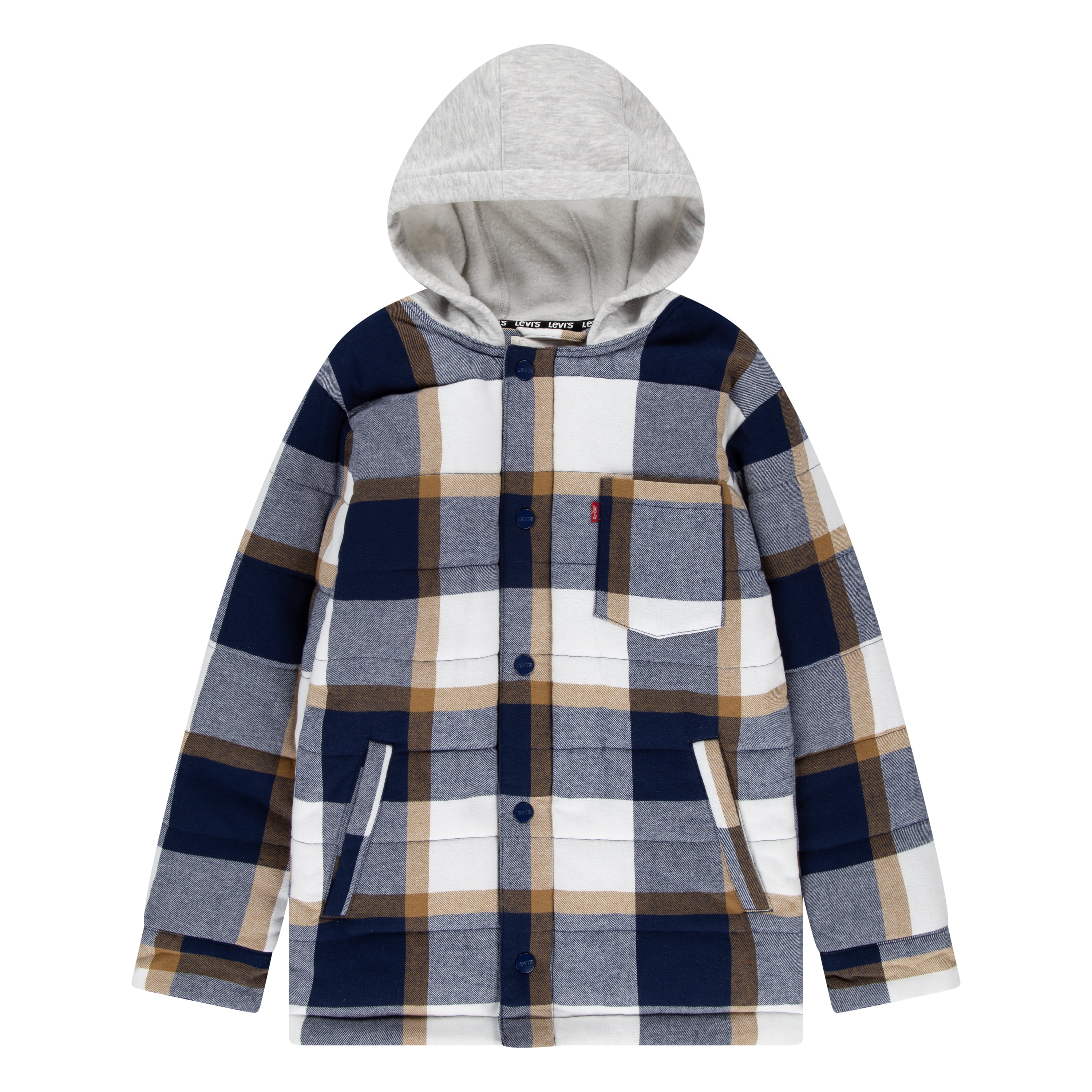 Levi's Boys Hooded Shacket, Sizes 8-20