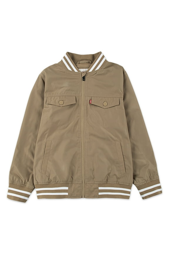 Boys' Mesh Lined Bomber Jacket, Sizes 4-20