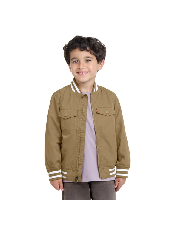 Boys' Mesh Lined Bomber Jacket, Sizes 4-20