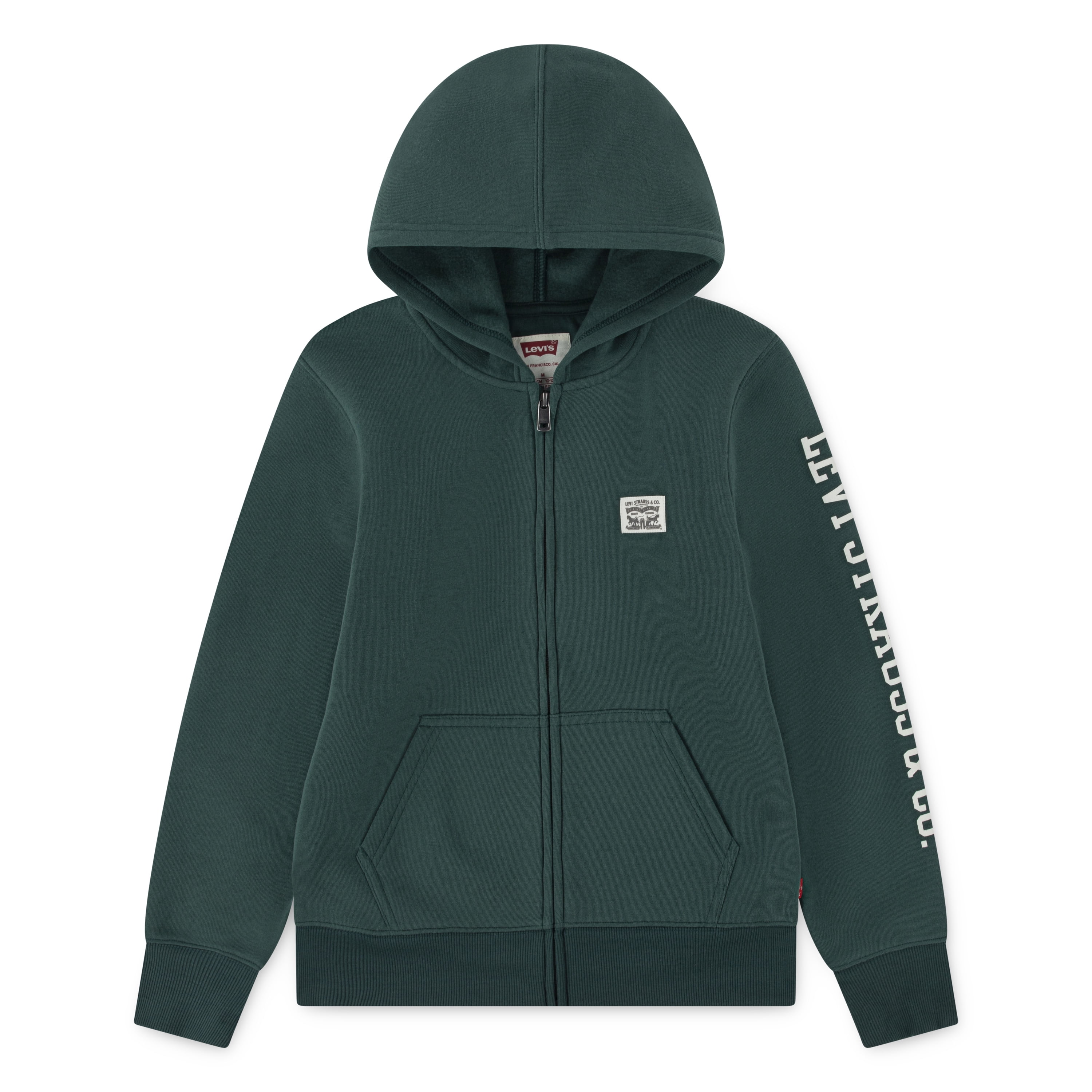Levi's Boys Patch Full Zip Hoodie, Size 8-20
