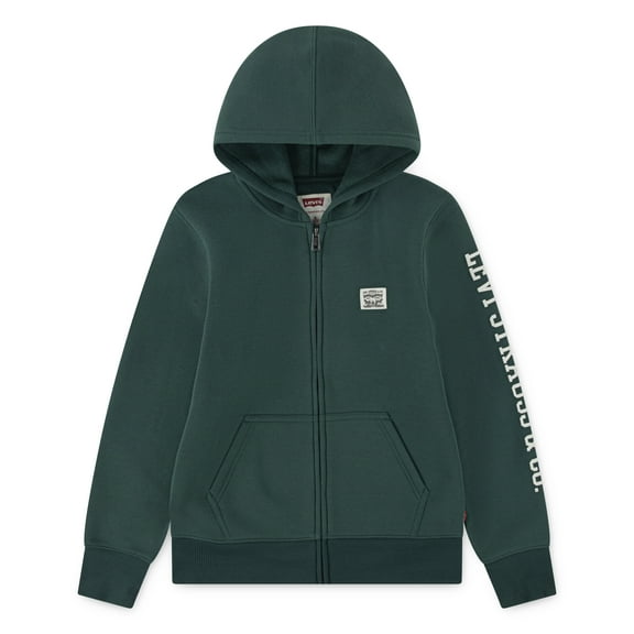 Levi's Boys Patch Full Zip Hoodie, Size 8-20