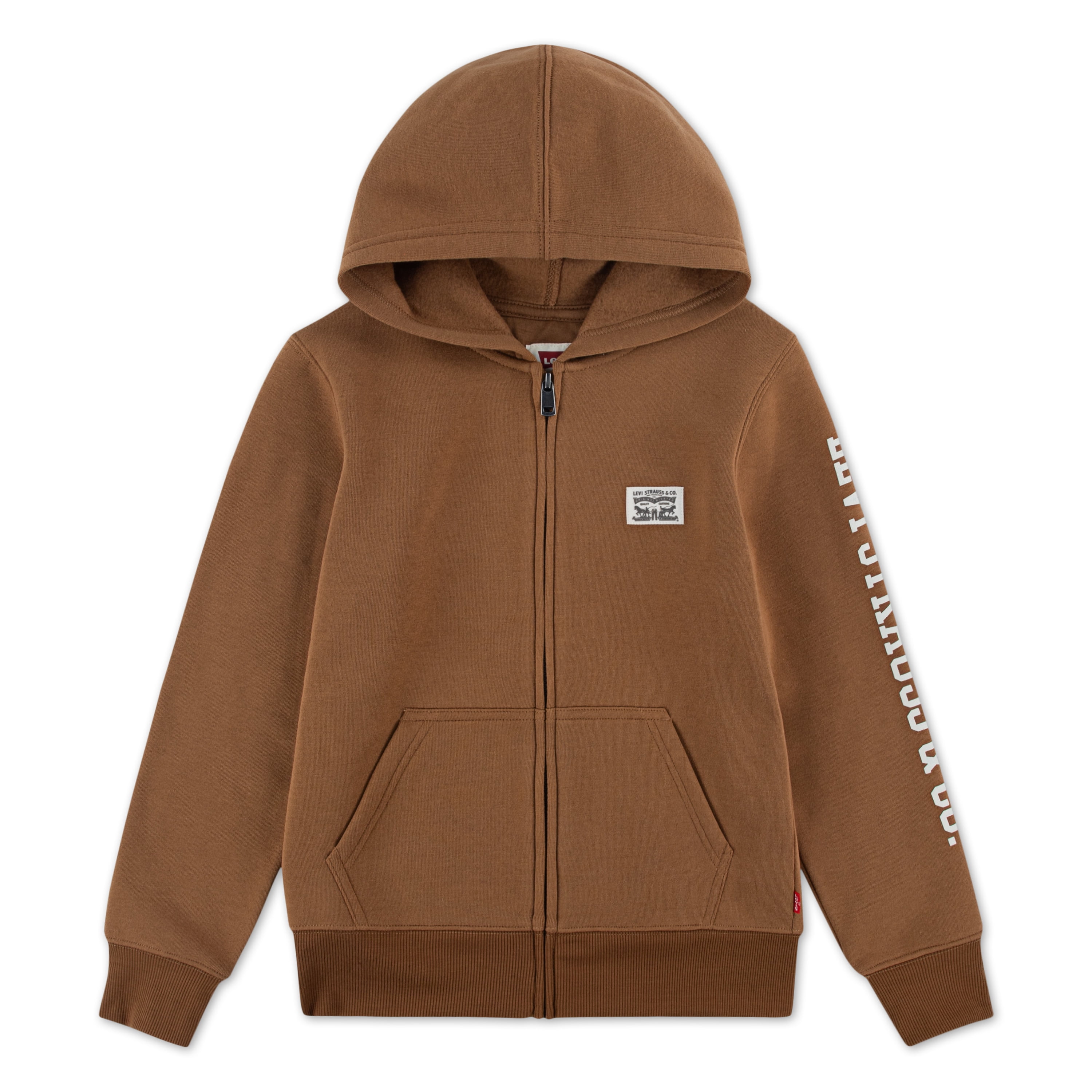 Levi's Boys Patch Full Zip Hoodie, Size 8-20