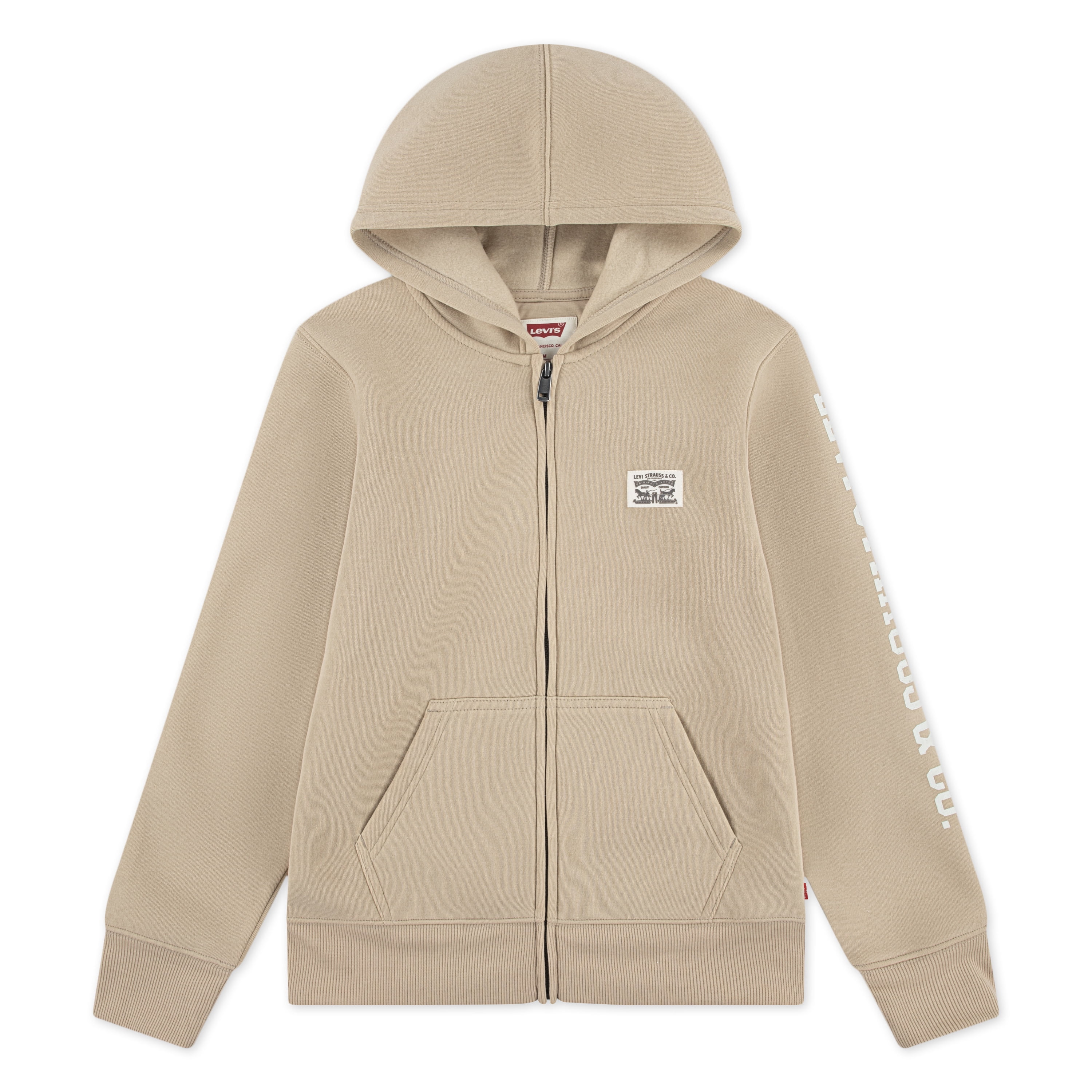 Levi's Boys Patch Full Zip Hoodie, Size 8-20