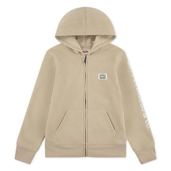 Levi's Boys Patch Full Zip Hoodie, Size 8-20
