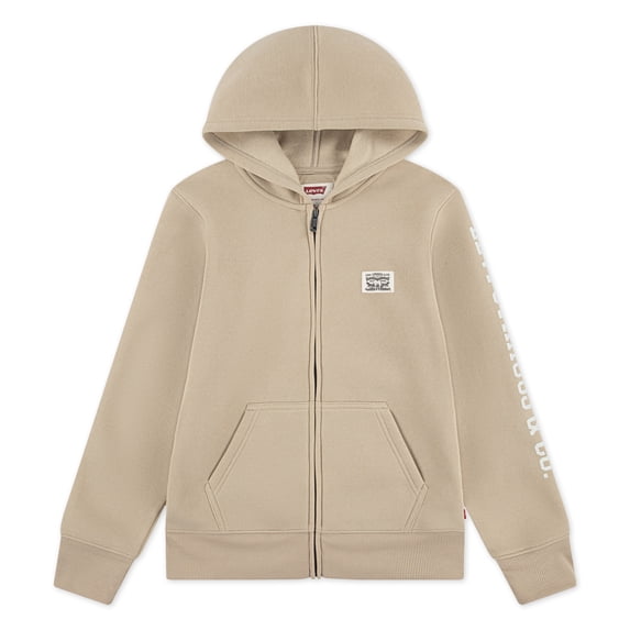 Levi's Boys Patch Full Zip Hoodie, Size 8-20